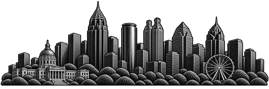 Atlanta city skyline