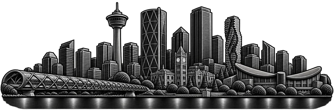 Calgary city skyline