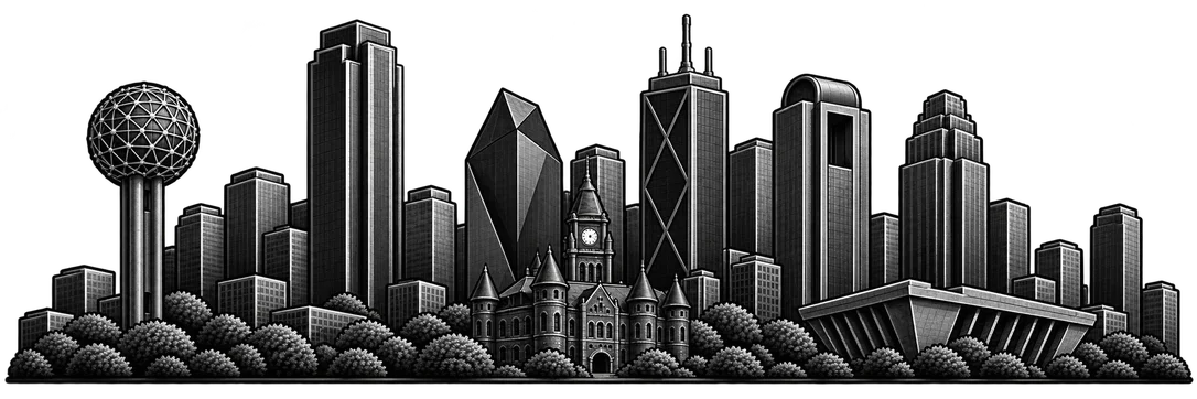 Dallas city skyline