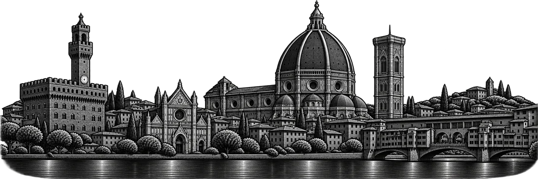 Florence city skyline