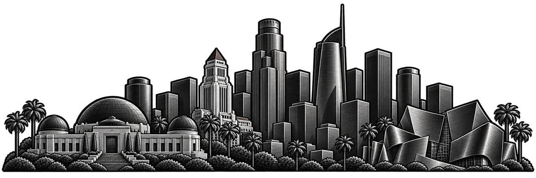 Los Angeles city skyline