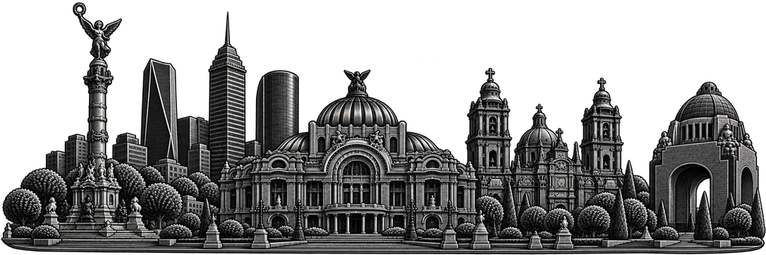 Mexico City city skyline