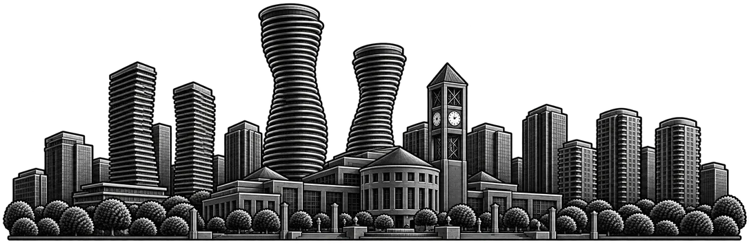 Mississauga city skyline
