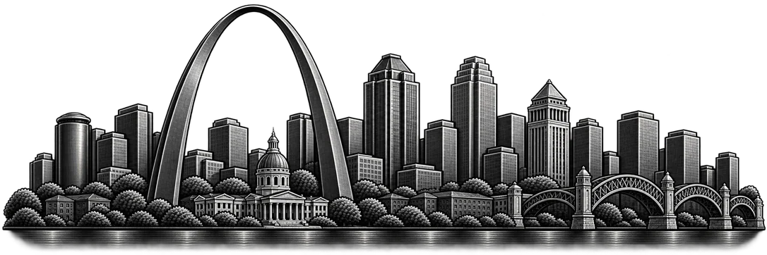 St. Louis city skyline