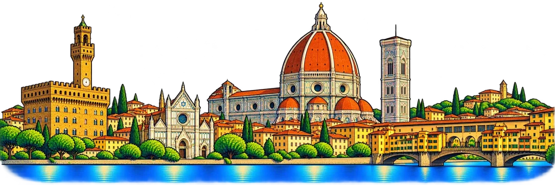Florence city skyline