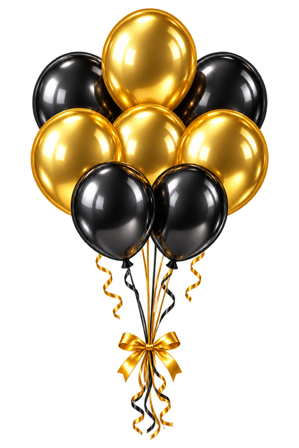 Gold and black bunch