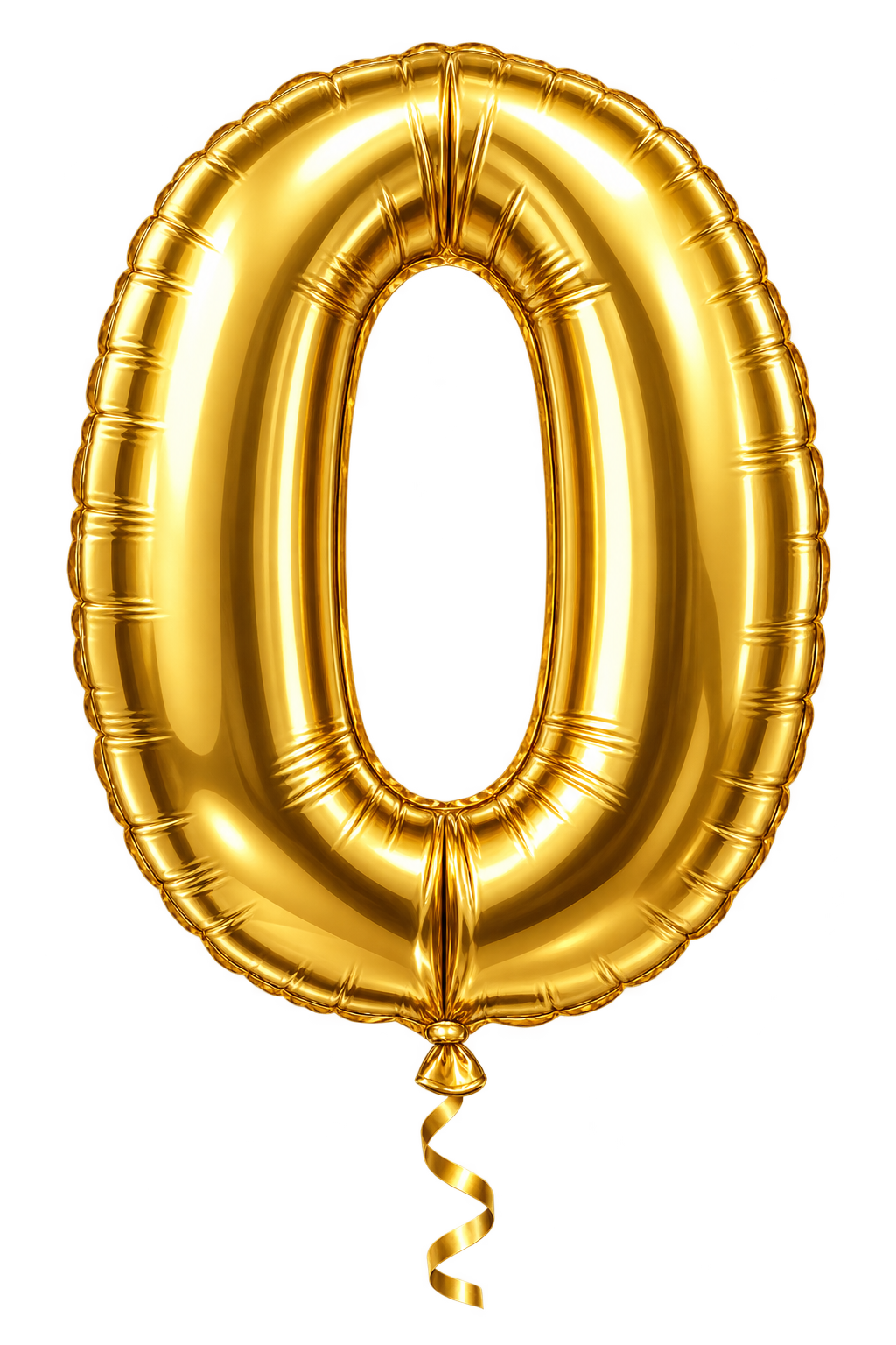 Number 0 balloon