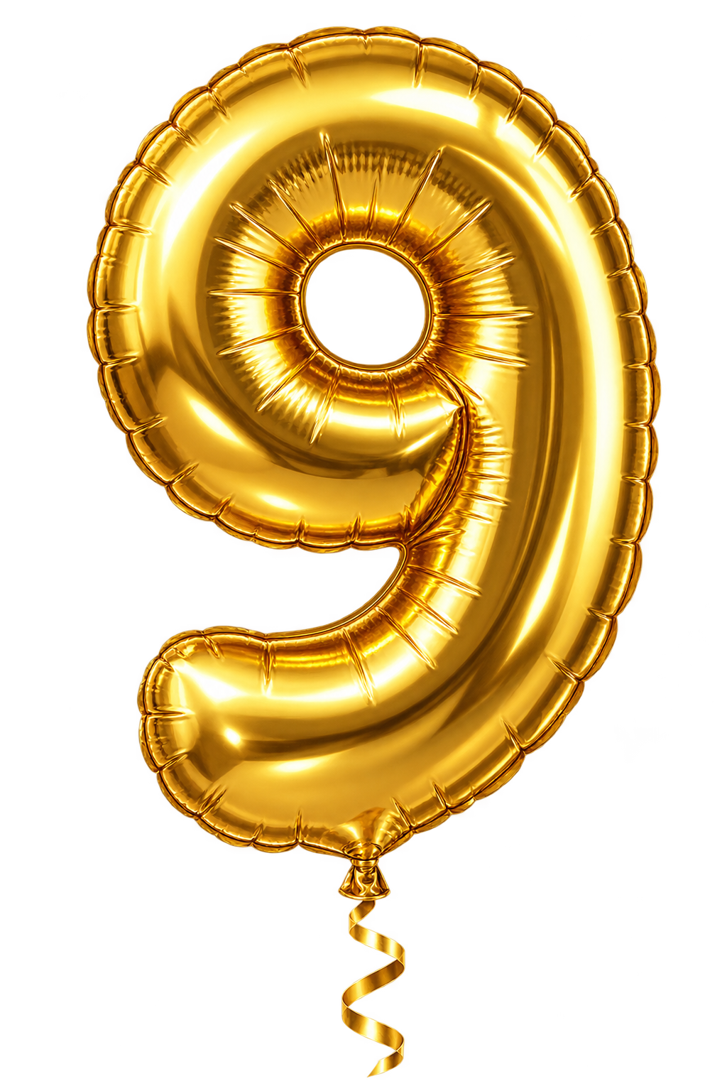 Number 9 balloon