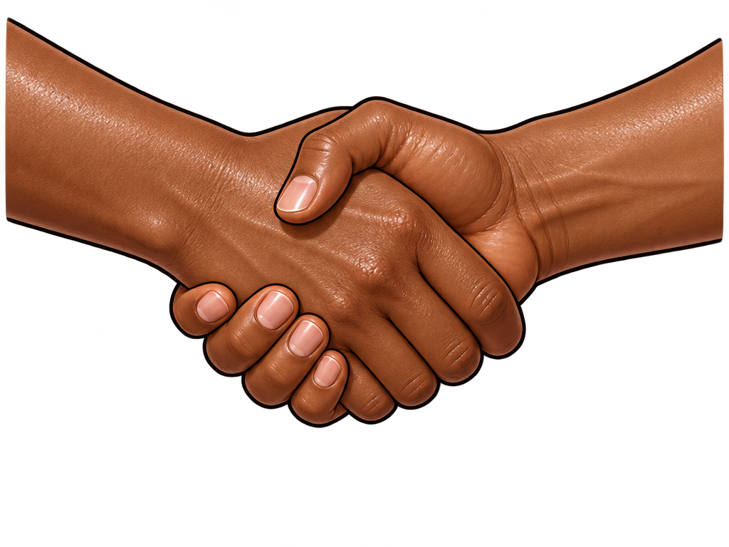Handshake — Greeting · Brown