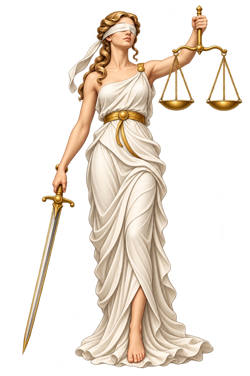 Lady Justice — Light Hair