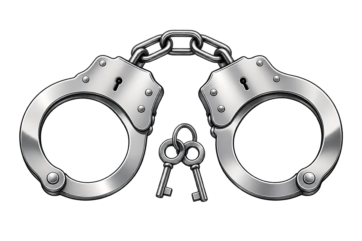 Handcuffs and keys
