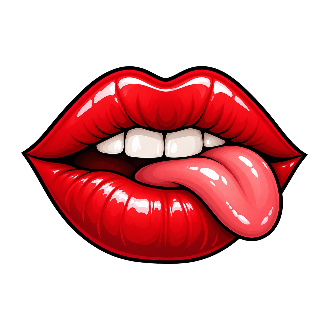 Tongue to the Side